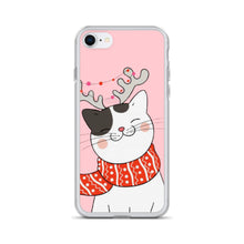 Load image into Gallery viewer, CHRISTMAS CAT iPhone Case
