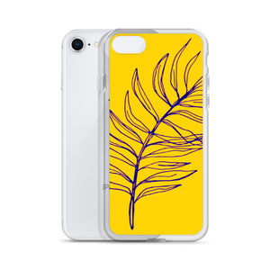 YELLOW PALM iPhone Case