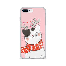 Load image into Gallery viewer, CHRISTMAS CAT iPhone Case
