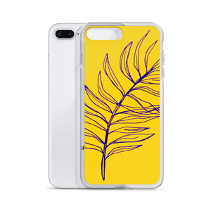 YELLOW PALM iPhone Case