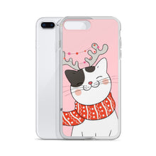 Load image into Gallery viewer, CHRISTMAS CAT iPhone Case
