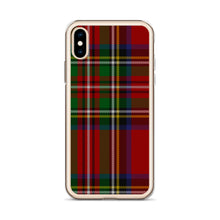 Load image into Gallery viewer, RED TARTAN PLAID iPhone Case
