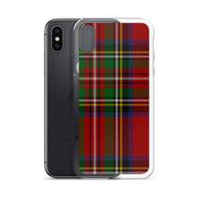 Load image into Gallery viewer, RED TARTAN PLAID iPhone Case
