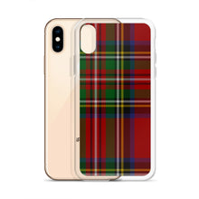 Load image into Gallery viewer, RED TARTAN PLAID iPhone Case
