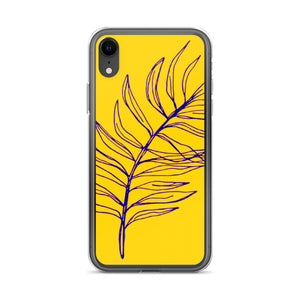 YELLOW PALM iPhone Case