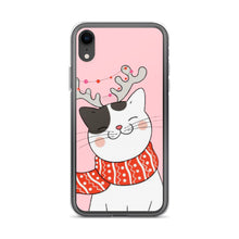 Load image into Gallery viewer, CHRISTMAS CAT iPhone Case
