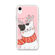 Load image into Gallery viewer, CHRISTMAS CAT iPhone Case
