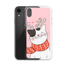 Load image into Gallery viewer, CHRISTMAS CAT iPhone Case
