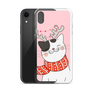 CHRISTMAS CAT iPhone Case