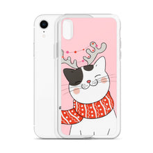 Load image into Gallery viewer, CHRISTMAS CAT iPhone Case
