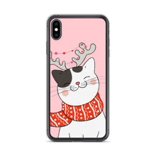 Load image into Gallery viewer, CHRISTMAS CAT iPhone Case
