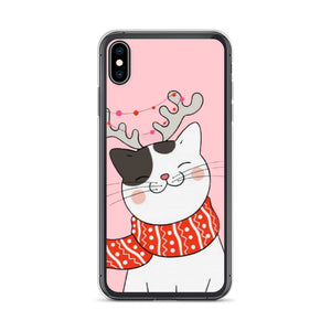 CHRISTMAS CAT iPhone Case