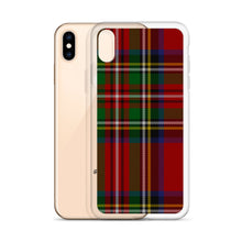 Load image into Gallery viewer, RED TARTAN PLAID iPhone Case
