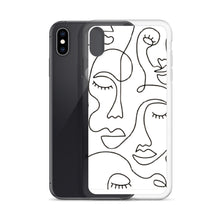 Load image into Gallery viewer, MODERN FACES iPhone Case
