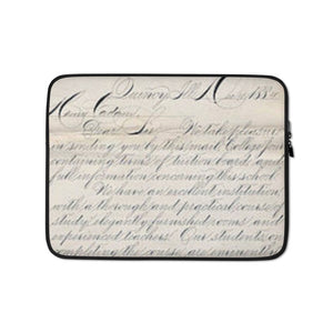 LETTERS Laptop Sleeve