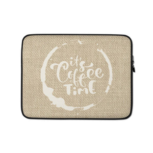 COFFEE TIME Laptop Sleeve