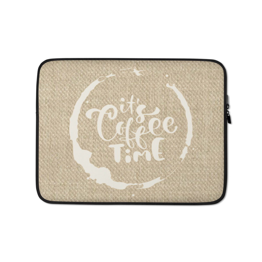 COFFEE TIME Laptop Sleeve