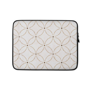 CONNECTED CIRCLES Laptop Sleeve