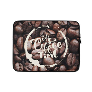 COFFEE TIME Laptop Sleeve