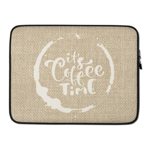 COFFEE TIME Laptop Sleeve