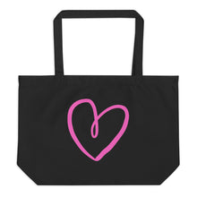 Load image into Gallery viewer, AMOUR Large organic tote bag
