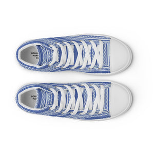 HAMPTONS Men’s high top canvas shoes