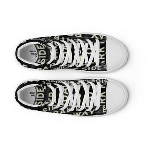 NEW YORK Men’s high top canvas shoes