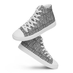 BROOKLYN Men’s high top canvas shoes