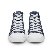 Load image into Gallery viewer, STITCH Men’s high top canvas shoes
