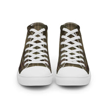 Load image into Gallery viewer, TOAST TARTAN PLAID Men’s high top canvas shoes
