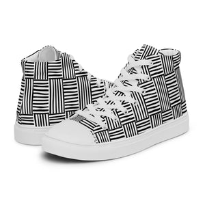 BROOKLYN Men’s high top canvas shoes