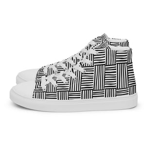 BROOKLYN Men’s high top canvas shoes