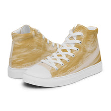 Load image into Gallery viewer, MOCHA Men’s high top canvas shoes
