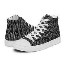 Load image into Gallery viewer, MODERN Men’s high top canvas shoes
