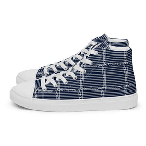 STITCH Men’s high top canvas shoes