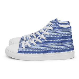 HAMPTONS Men’s high top canvas shoes