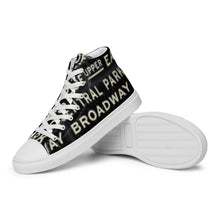 Load image into Gallery viewer, NEW YORK Men’s high top canvas shoes
