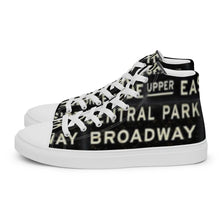 Load image into Gallery viewer, NEW YORK Men’s high top canvas shoes
