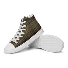 Load image into Gallery viewer, TOAST TARTAN PLAID Men’s high top canvas shoes
