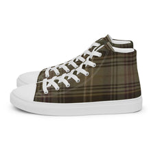 Load image into Gallery viewer, TOAST TARTAN PLAID Men’s high top canvas shoes
