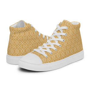 CAMBRIDGE Men’s high top canvas shoes