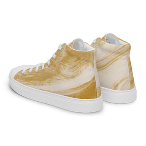 MOCHA Men’s high top canvas shoes