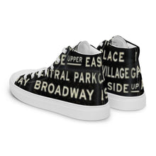 Load image into Gallery viewer, NEW YORK Men’s high top canvas shoes
