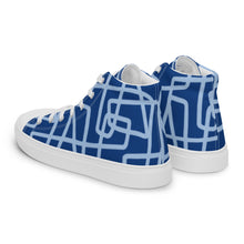 Load image into Gallery viewer, URBAN Men’s high top canvas shoes
