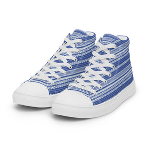 HAMPTONS Men’s high top canvas shoes