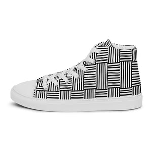 BROOKLYN Men’s high top canvas shoes