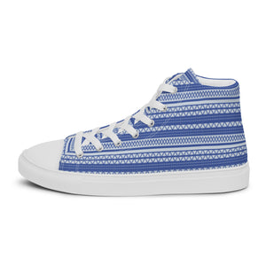 HAMPTONS Men’s high top canvas shoes