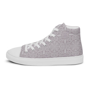 MEDALLION Men’s high top canvas shoes