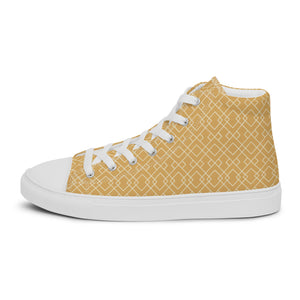 CAMBRIDGE Men’s high top canvas shoes