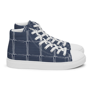 STITCH Men’s high top canvas shoes